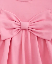 First Impressions Baby Girls Big Bow Ponte Skirted Sunsuit, Macy's Exclusive