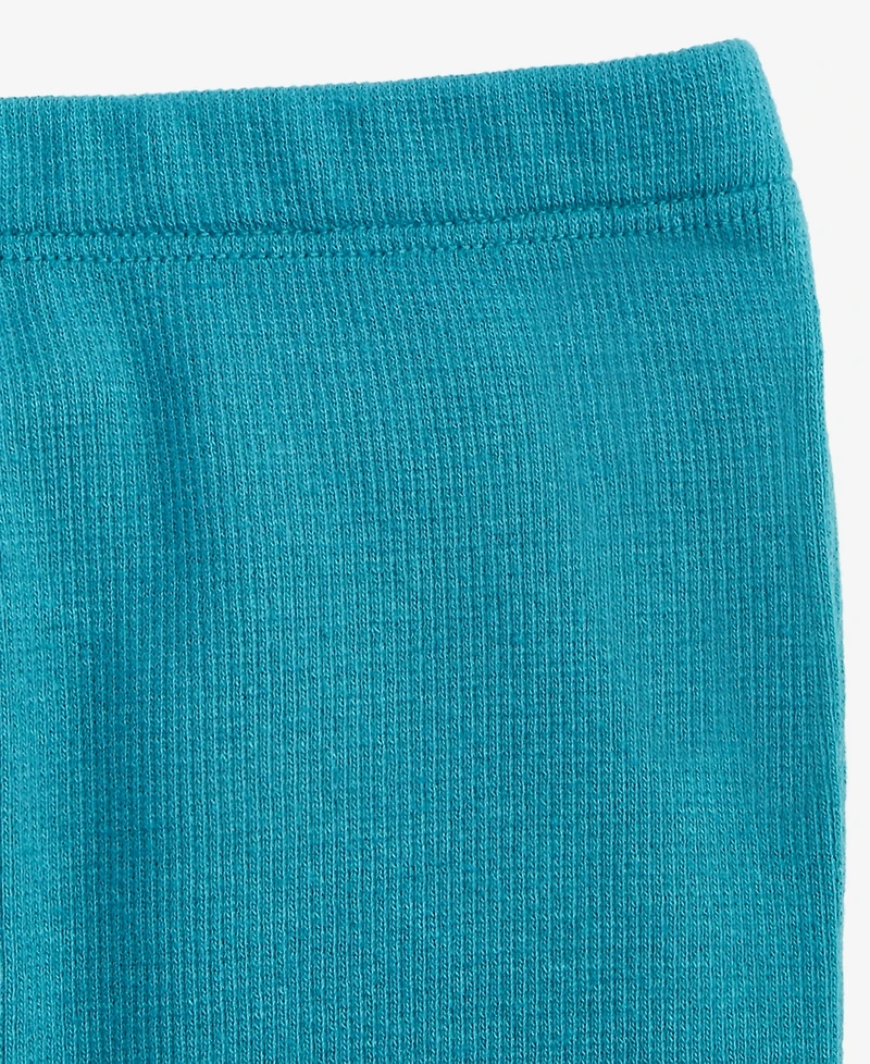 First Impressions Baby Girls Solid Rib Flare Leggings, Macy's Exclusive