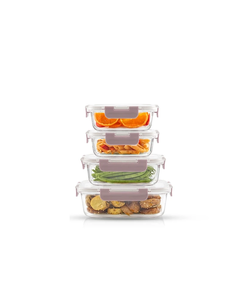 JoyJolt 24-Pc. Glass Storage Containers with Lids