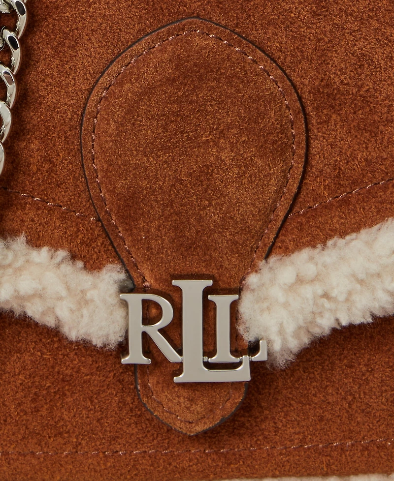 Lauren Ralph Lauren Bradley Suede Crossbody Bag