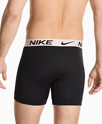 Nike Men's 3-Pack Dri-Fit Essential Micro Boxer Briefs