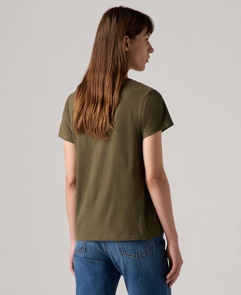 Levi's Women's Perfect Cotton V-Neck Short-Sleeve T-Shirt