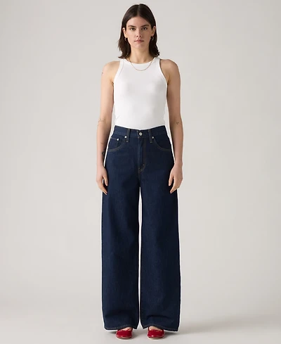 Levi's Women's Cinch-Waist Lightweight Baggy Jeans