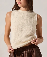 Astr the Label Women's Pernille Crewneck Sweater