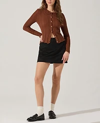 Astr the Label Women's Ottilie Long-Sleeve Cardigan