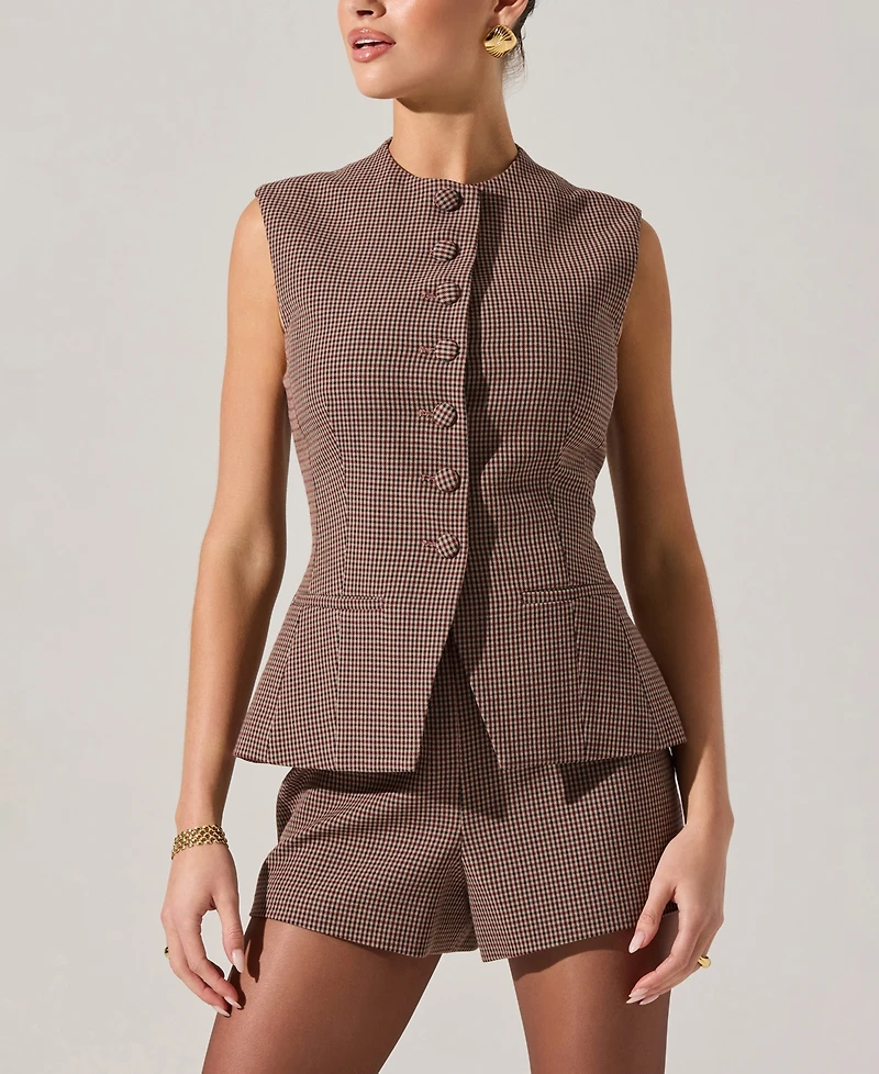 Astr the Label Women's Gisselle Crewneck Vest