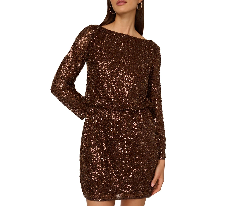 Adrianna Women's Boat-Neck Dress