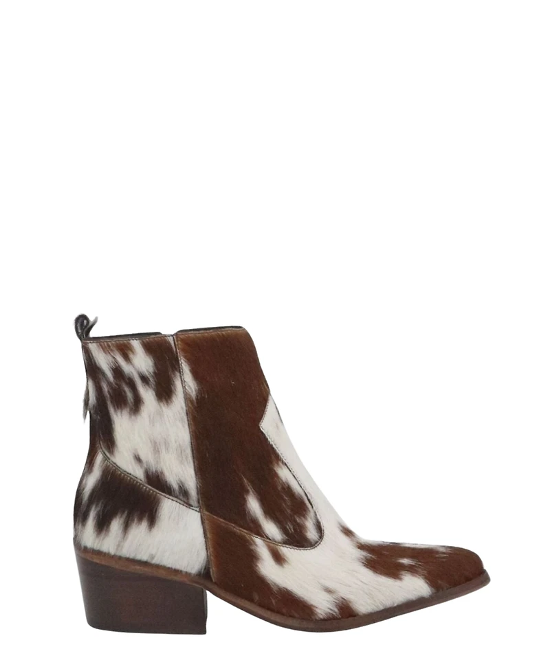 Stivali New York Women's Nomad Cowhide Leather Cowboy Booties