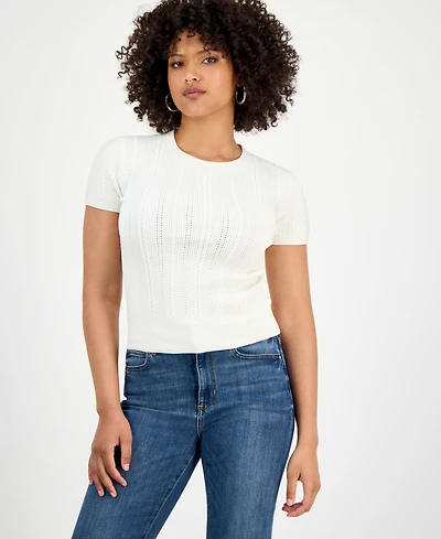 Guess Women's Marcie Chenille Cable Sweater