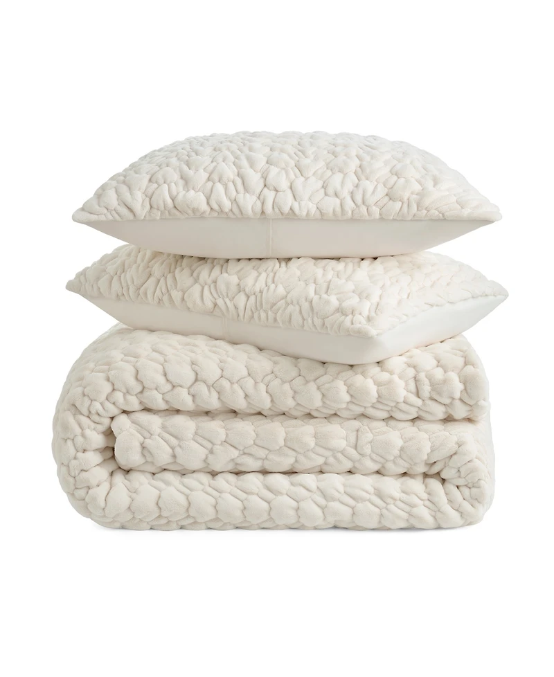 Ugg Dafni Ruched 3-Pc. Quilt Set, Full/Queen