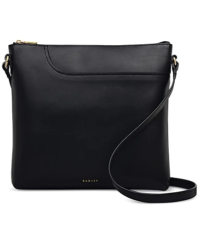 Radley London Pockets Small Leather Zip Top Crossbody Bag