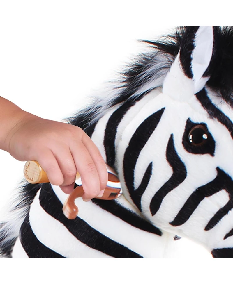 PonyCycle Ride-on Horse Zebra Model U Size 3 for 3-4 Years