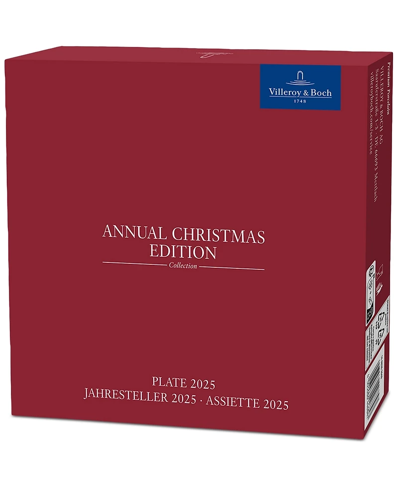 Villeroy & Boch 2025 Annual Salad Plate, 15th Anniversary Edition