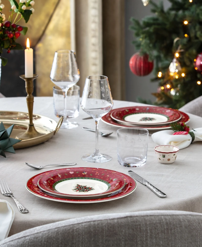 Villeroy & Boch Toys Delight Round Red Dessert Plate