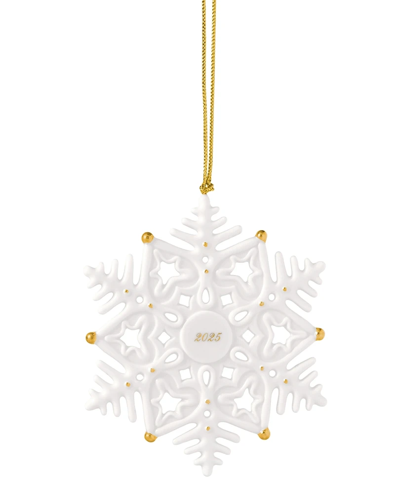 Villeroy & Boch 2025 Christmas Classics Annual Snowflake Ornament