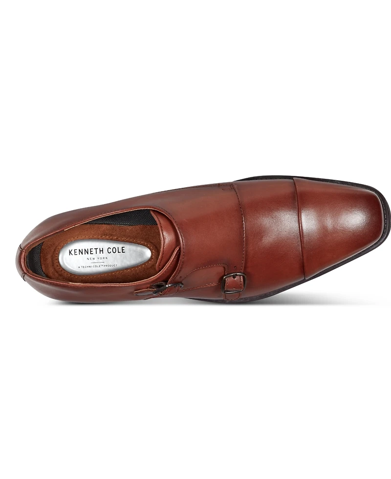 Kenneth Cole New York Men's Charles Double Monk Strap Shoe