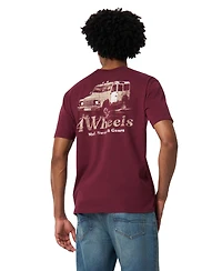 Buffalo David Bitton Men's Tymon Regular Fit Crew Neck T-Shirt