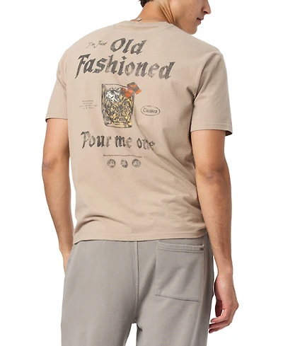Buffalo David Bitton Men's Thayer Regular Fit Graphic T-Shirt