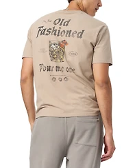 Buffalo David Bitton Men's Thayer Regular Fit Graphic T-Shirt