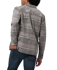 Buffalo David Bitton Men's Sinclair Plaid Baby Cord Shirt