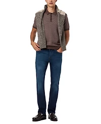 Buffalo David Bitton Men's Walbert Ribbed Polo Shirt