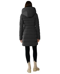 Soia & Kyo Women's Asym Zip Puffer Jacket
