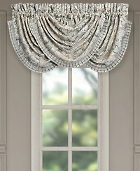 J Queen New York Annabelle Window Waterfall Valance, 33" x 49"