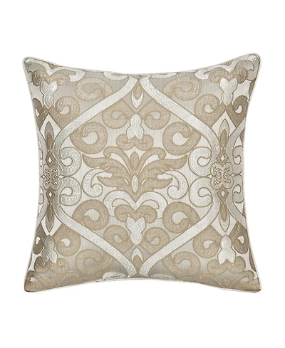 J Queen New York Amaretto Square Decorative Pillow, 20" x 20"
