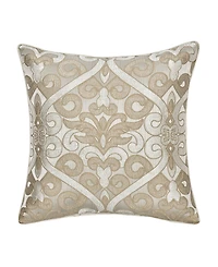 J Queen New York Amaretto Square Decorative Pillow, 20" x 20"