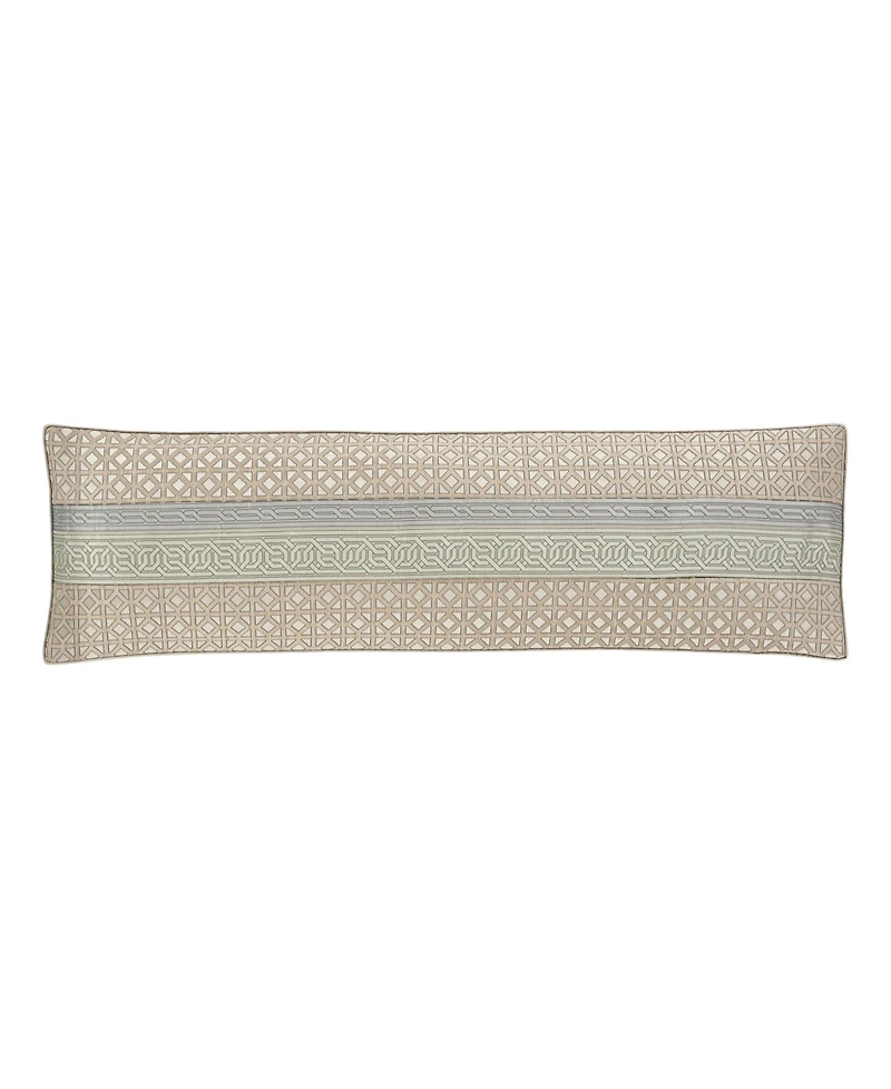 J Queen New York Alaro Bolster Decorative Pillow, 15" x 52"