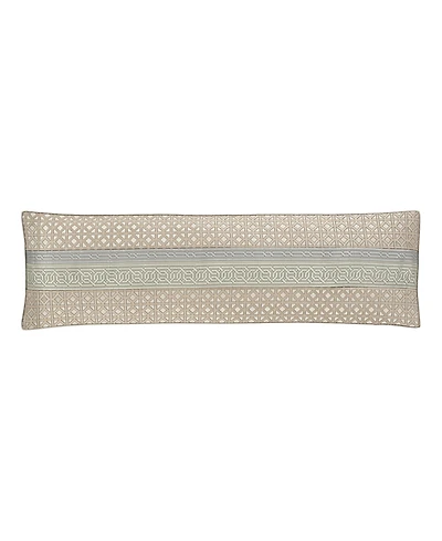J Queen New York Alaro Bolster Decorative Pillow, 15" x 52"