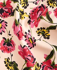 On 34th Women's Floral-Print Double V-Neck Tank, Macy's Exclusive