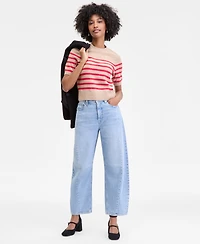 On 34th Women's Saddle Short Sleeve Sweater, Macy's Exclusive