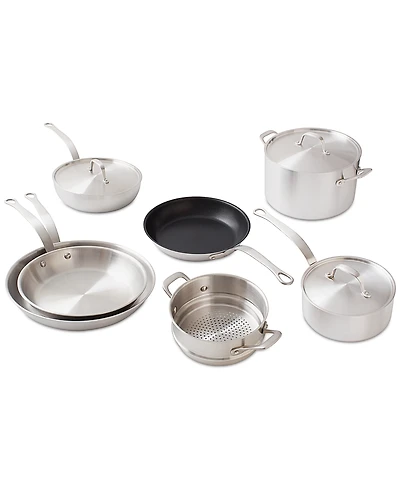 Daniel Boulud Kitchen 10-Pc. Stainless Clad Cookware Set