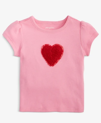 First Impressions Baby Girls Short-Sleeve Heart T-Shirt, Macy's Exclusive