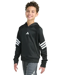 adidas Big Boys Long Sleeve Pull-On Hoodie Sweatshirt