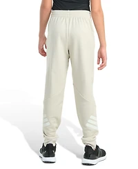 adidas Big Boys Elastic Waistband 3-Stripe Jogger Pants