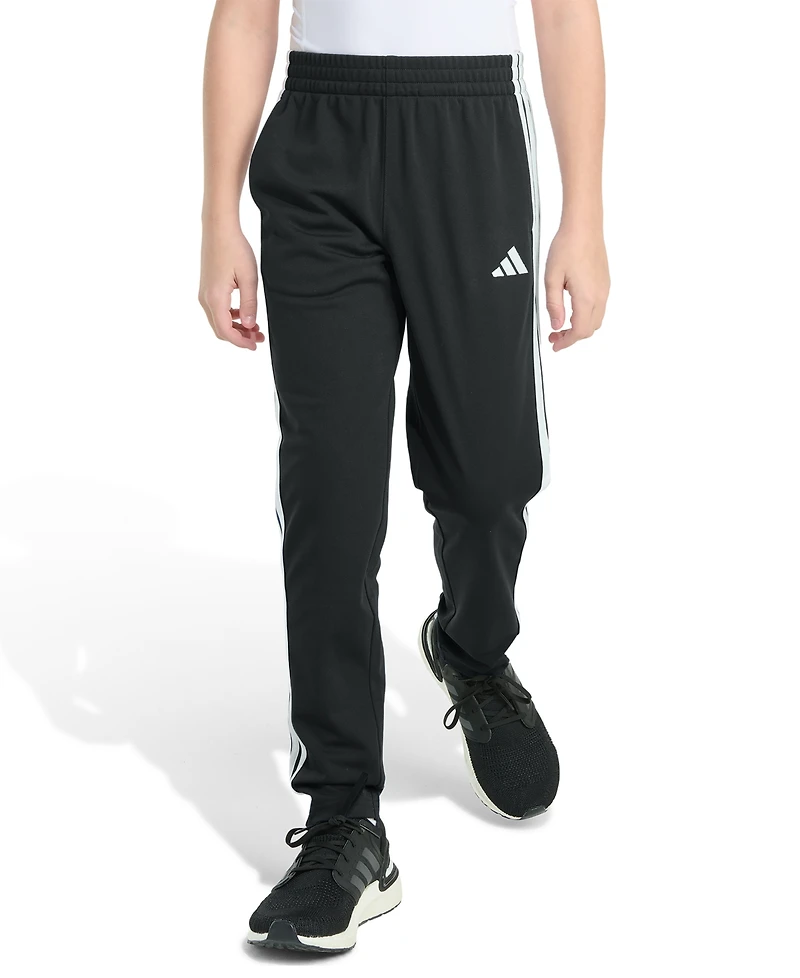 adidas Big Boys Elastic Waistband Tapered Pants