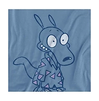 Logovision Men's Rocko's Modern Life Rocko Shirt T-Shirt