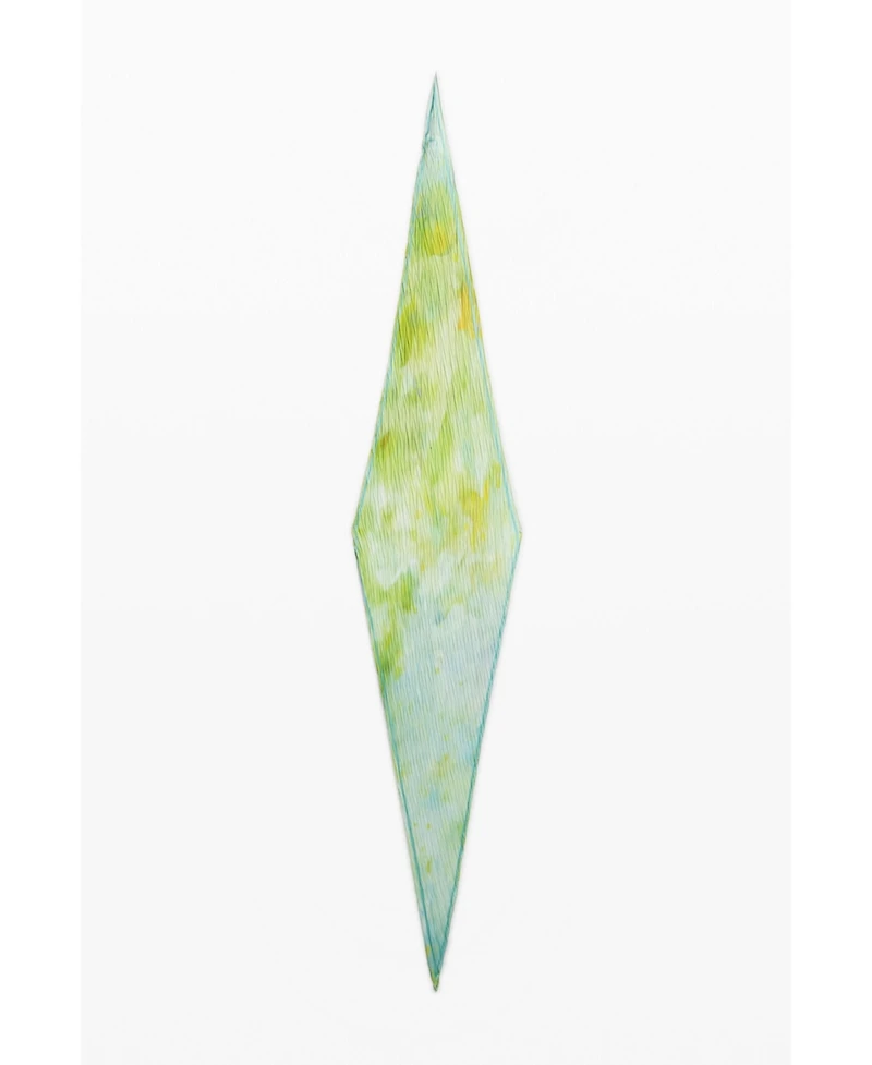 Desigual Women's Watercolor crumpled scarf