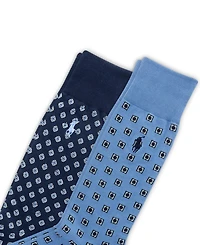 Polo Ralph Lauren Men's 2-Pack Foulard Socks