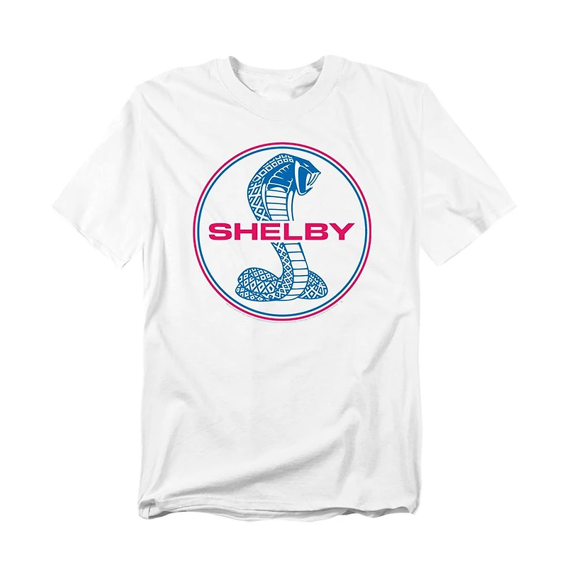 Logovision Men's Carroll Shelby Circle Logo Light T-Shirt