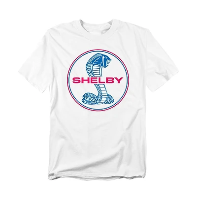 Logovision Men's Carroll Shelby Circle Logo Light T-Shirt
