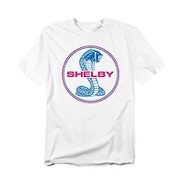Logovision Men's Carroll Shelby Circle Logo Light T-Shirt