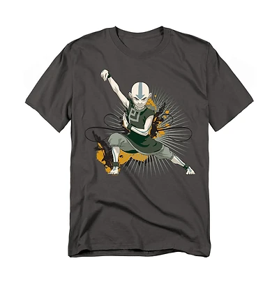 Logovision Men's Avatar The Last Airbender Earth Bender T-Shirt