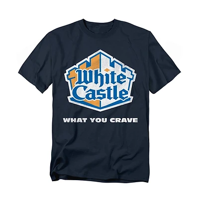 Logovision Big & Tall White Castle Distressed Logo T-Shirt