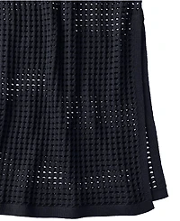 Lands' End Women's Cotton Open Knit Maxi Swim Cover-up Skirt