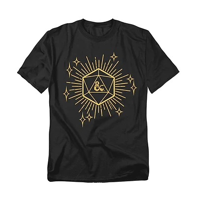 Logovision Men's Dungeons And Dragons Year Of The Dragon Lucky D20 T-Shirt