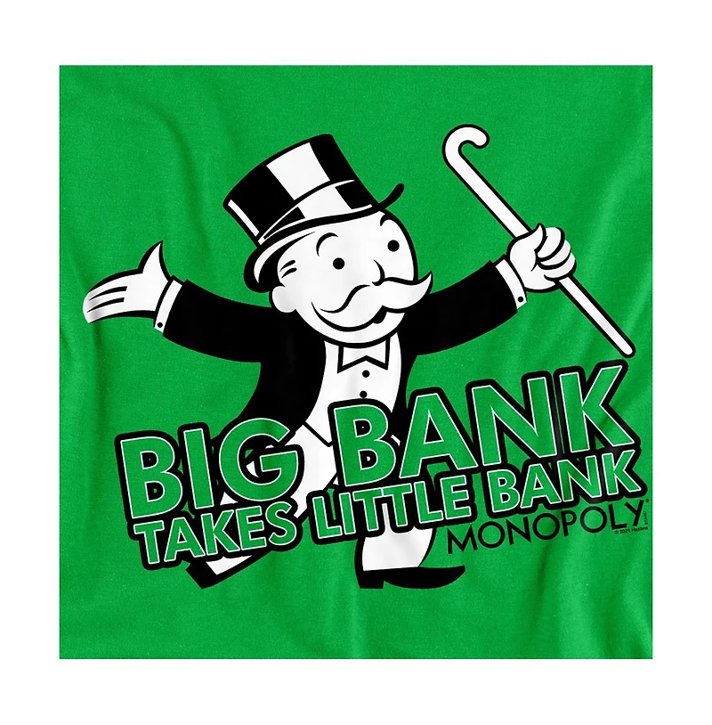 Logovision Men's Monopoly Big Bank T-Shirt