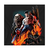 Logovision Men's Army Of Darkness Painted Evil T-Shirt